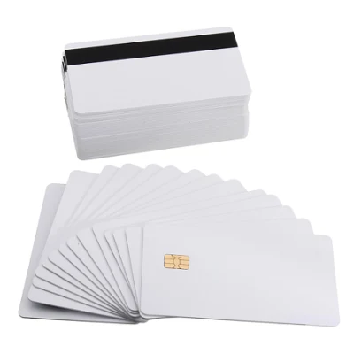 Printable PVC Blank Magnetic Stripe Smart Card Credit Card Size Cards