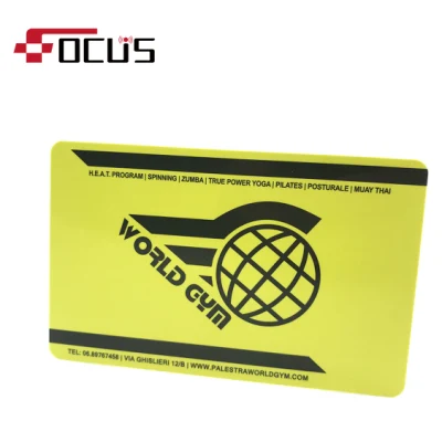 Wholesale Dual Frequency Lf UHF RFID Plastic Card for Aceess Control