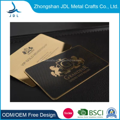 Wholesale Custom Cheap Laser Cut Metal Business Cards Etched Matt Black Stainless Steel Metal Business Metal Card (07)