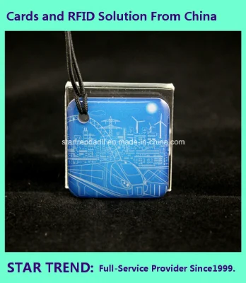 Epoxy Resin RFID Tag for Access Control Fob/ Square/ Hf
