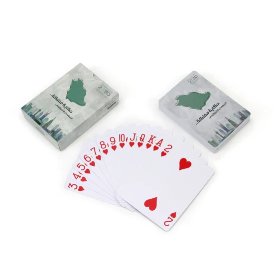 Wholesale Price Kuwait Poker Card Custom Printing 100% Plastic Saudi Arabia Qatar Playing Cards 100% Plastic Playing Card